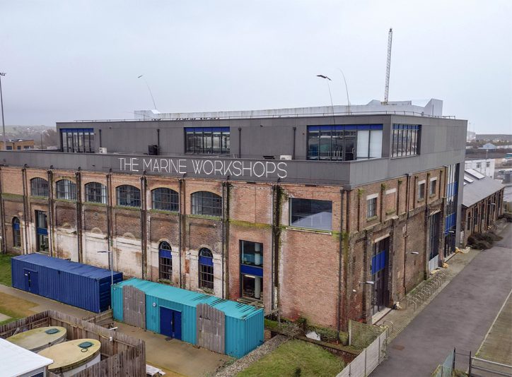 The Marine Workshops Signage