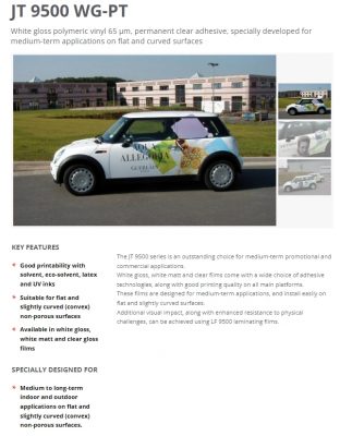 Mactac-JT9500-sign-vehicle-vinyl