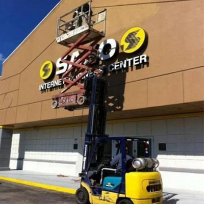 Sign-installation-fail-bad-wrong