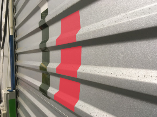 metal-roller-shutter-door-vinyl-wrapped-cast-polymeric-inlay