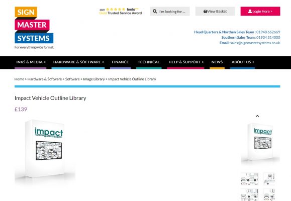 impact-vehicle-outline-template-library