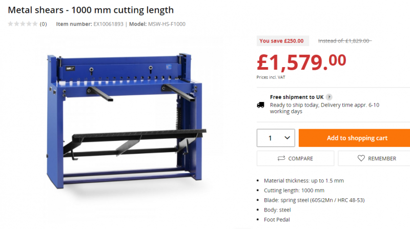 metal-shear-guilotine