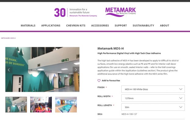 Metamark MD5H - vinyl