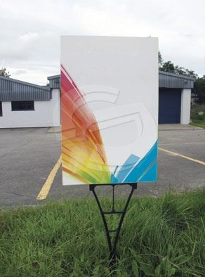 Grass-spike-sign-stake-garden-sign