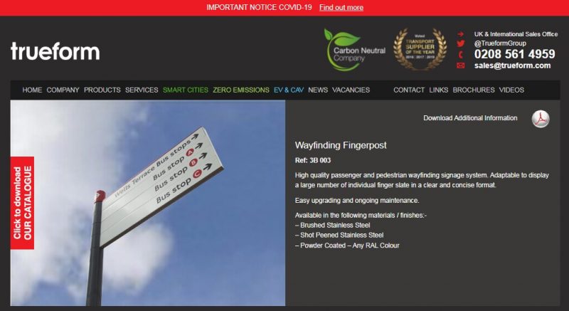 trueform-fingerposts