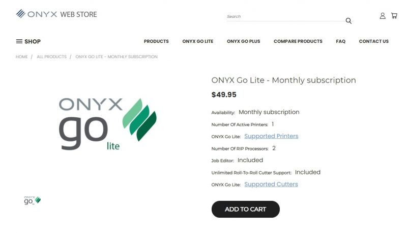 ONYX - Printer - RIP - Software