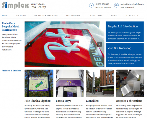 Simplex-sign-siystems