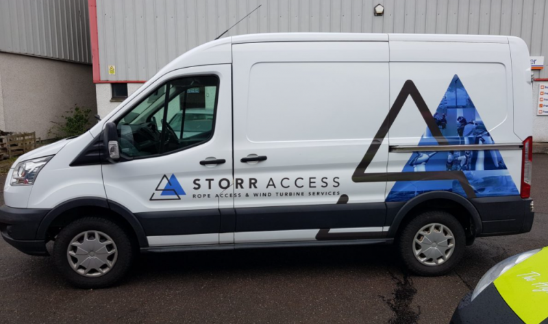 vehicle-wrapped-van