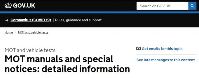 gov.uk-MOT-manuals