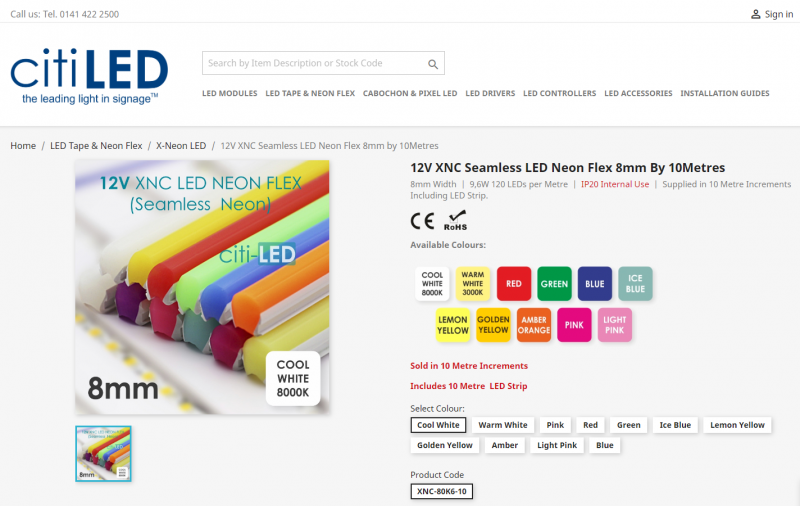 citi-led-neon