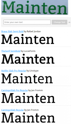 font-sample