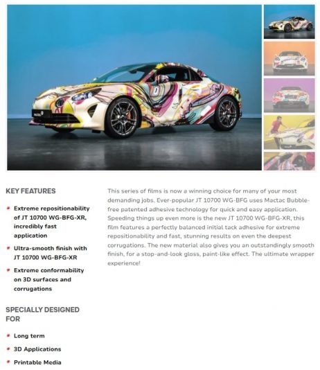mactac-JT 10700 WG-BFG-XR-cast-vinyl-wrap (1)