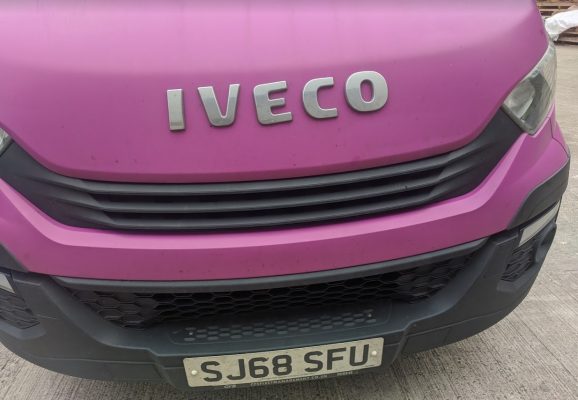 Wrapped-iveco-bonnet