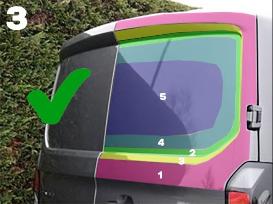 wrapping-recessed-area-with-vinyl