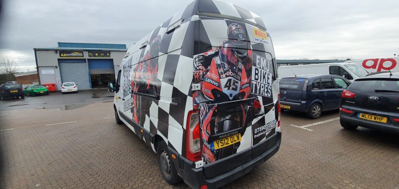 EMJ-Bike-tyres-vehicle-wrap-van