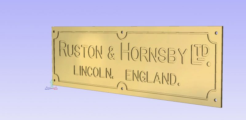 RUSTON PLATE MOCK