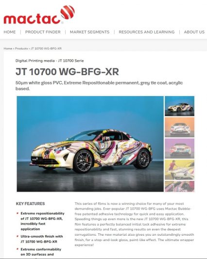 mactac-JT 10700 WG-BFG-XR-cast-vinyl-wrap (4)