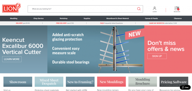 lion-picture-framing